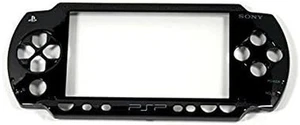 For Sony PSP 1000 PSP1000 Black Front Faceplate Shell Case Cover Proctector Repl - Picture 1 of 12