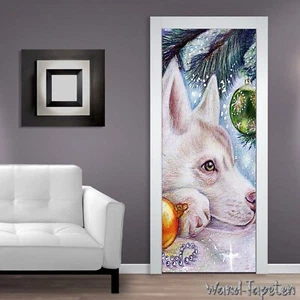 Papel pintado para puerta autoadhesivo mural puerta póster hermoso pintado a mano 1545 - Imagen 1 de 2