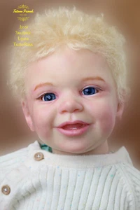 Reborn Toddler Baby Puppe Jyssi. Bildhauerin Laura-Tuzio-Ross. - Bild 1 von 24