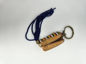 Vintage Multicolor Metal Korean Shoes Collectible Key Ring - Picture 1 of 2