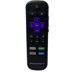 Hisense Roku TV Remote Control Model HU-RCRUS-21G NEW - Picture 1 of 1