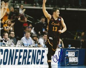 Clayton Custer signed Loyola Ramblers 8x10 photo autographed Final Four 