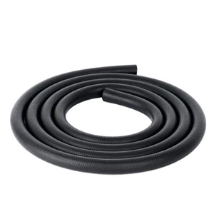 LokoCar 3/8 inch Fuel Hose Line Push Lock NBR Rubber SAE 30R7 10FT 300PSI Black - Bild 1 von 14