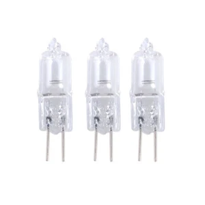20 Pcs 20W 12V G4 Base Bi-Pin Crystal Lamp Halogen Bulbs for Cabinet Lighting - Picture 1 of 11