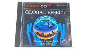 GLOBAL EFFECT- Commodore Amiga CD32 Game (1994 Rare) - Picture 1 of 3