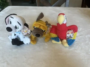 Disney 102 Dalmatiner Little Dipper, Drooler, Waddles Star Bean Mattel Plüschtiere - Bild 1 von 5