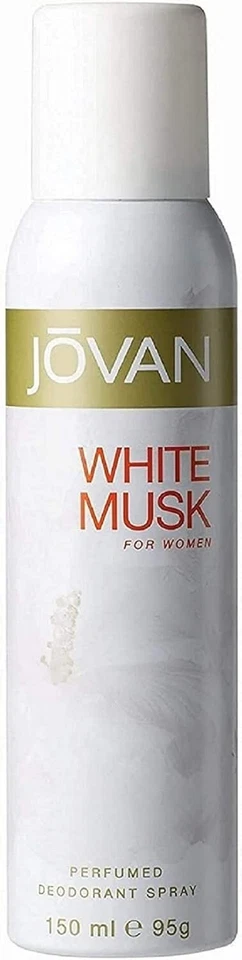 JOVAN WHITE MUSK FOR WOMEN PERFUMED DEODORANT SPRAY - 150ml
