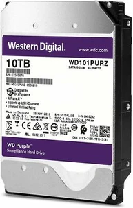 WD Purple 10TB Surveillance Hard Disk HDD 7200RPM SATA 3.5" 256MB Cach WD101PURZ - Picture 1 of 6