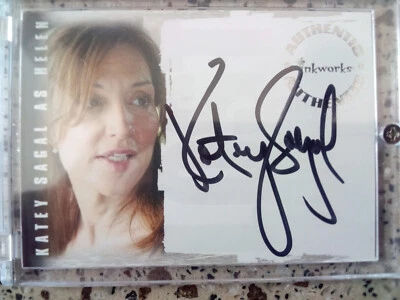 KATEY SAGAL AS HELEN AUTÓGRAFO LOST INKWORKS REVELATIONS CARTÃO A-7 2006 - Imagem 1 de 2