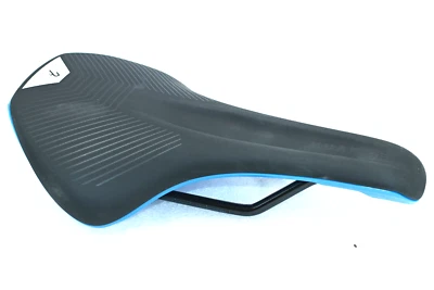 Fahrradsattel Cube Natural Fit Nuance black blue - Bild 1 von 3