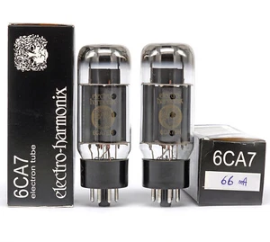 COPPIA ABBINATA NUOVA VALVOLA 6CA7EH/EL34 ELECTRO-HARMONIX Tubo Valvola Valvola - Foto 1 di 2