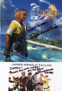 James Arnold Taylor (voce attore) - Fotografie firmate (x2) - Foto 1 di 1