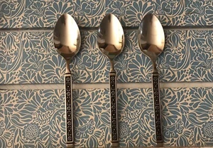 Gorham HACIENDA 3 Tablespoons Stainless Steel Flatware Vintage 7 1/8" - Picture 1 of 4