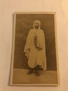 Algérie. Types Arabes. CDV Homme debout. Vers 1865. Non attribué. - Picture 1 of 2