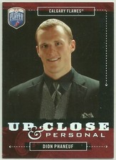 2006-07 Upper Deck Be a Player Up Close & Personal #UC15 Dion Phaneuf 002/999
