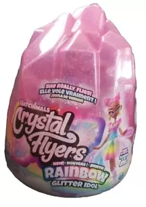 Hatchimals Kristallflyer Regenbogen Glitzer Idol Einheitsgröße pink mit USB - Bild 1 von 3