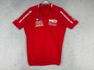Camiseta de Ciclismo Trifemme Adulto Grande Roja 1/4 Cremallera Manga Corta Filipinas Poliéster - Imagen 1 de 14