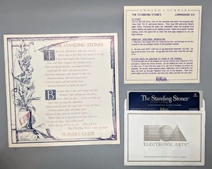 The Standing Stones And What Lies Beneath 1983 Floppy Disk Commodore 64 TESTED! - Picture 1 of 6