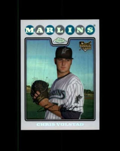 2008 Topps Update Chrome #CHR16 Chris Volstad (ref 165757) - Picture 1 of 2