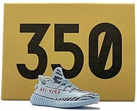 The Newest UA Yeezy 350 Boost V2 Blue Tint Gray Three