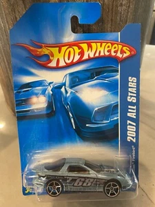 2007 Hot Wheels #144 All Stars PONTIAC FIREBIRD Blue Variant w/Chrome 5Y Sp Vari - Picture 1 of 1