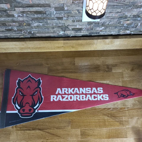 Arkansas Razorbacks 12x30 Felt Pennant Cover