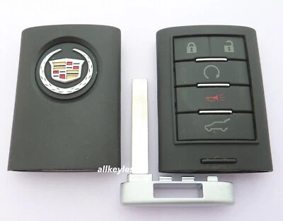 OEM 2010-2015 CADILLAC SRX prox smart keyless entry remote key fob NBG009768T - Image 1 of 4