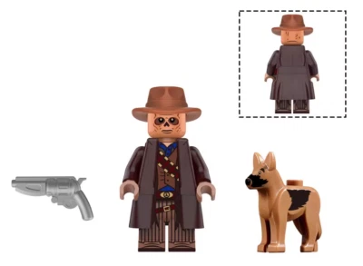 Fallout Walton Goggins Cooper Howard The Ghoul Figur mit Hund - Bild 1 von 2