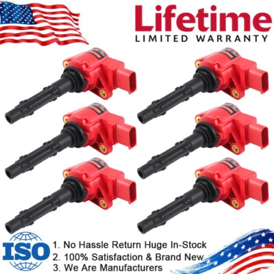 Bobinas de encendido UF535 para Mercedes-Benz E280 E300 E350 C230 C250 C280 C300 6 piezas Foto 1 de 4