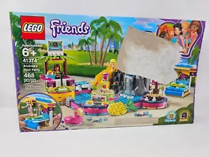 LEGO 41374 FRIENDS Andrea's Pool Party - New & Sealed in Damaged Box - Picture 1 of 9