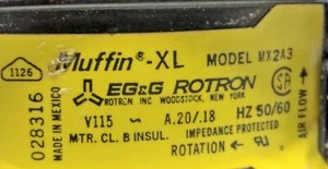 Ametek MX2A3 115V AC Muffin Fan - Picture 1 of 4