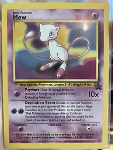 Mew 8 Wotc Promo Regular 1995 Pokémon. Vintage, SHIPS FAST - Picture 1 of 2