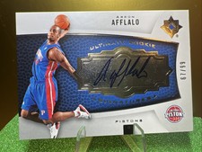2007-08 Ultimate Collection Ultimate Rookie Signatures Aaron Afflalo /99