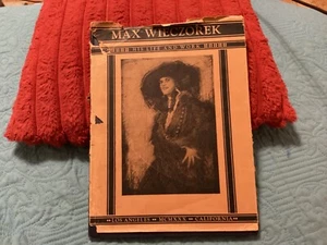 MAX WIECZOREK,1930 “HIS LEFT AND WORK”SIGNED 1935, HC/DJ; ARTIST/ FREE  POSTAGE! - Picture 1 of 24