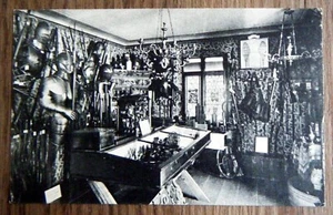 alte AK - Zittau - Behm`sches Museum - Zeichenstraße 25 - Ritter Rüstung - Bild 1 von 2