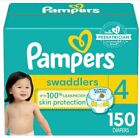 Pampers Swaddlers Diapers - Size 4, 150 Count, Ultra Soft Disposable Baby Diaper