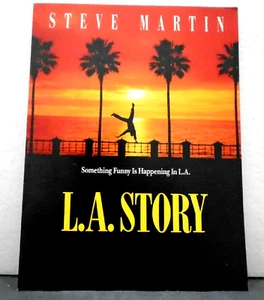 ELENCO DE PELÍCULAS Y HOJA DE CRÉDITOS - L.A. STORY © 1991 STEVE MARTIN - Imagen 1 de 8