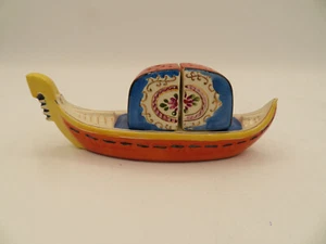 Salero y pimentero de colección Mid Century Meiko China hecho en Japón barco Sampan - Imagen 1 de 14