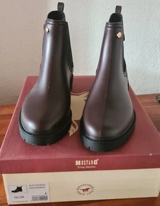NEU Mustang Damenschuhe Gr 39, Damen Chelsea-Gummistiefeletten. - Bild 1 von 9