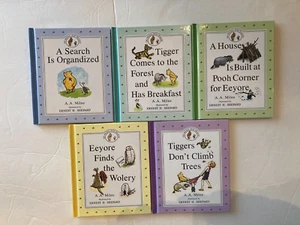 The Original Pooh Treasury, A.A. Milne - Lot of 5 Mini Books, HC 1992 - Imagen 1 de 1