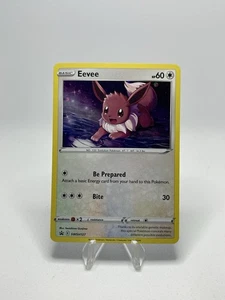 Pokémon Eevee SWSH127 SWSH: Sword & Shield Black Star Promo Holo Card 2021 B - Picture 1 of 2