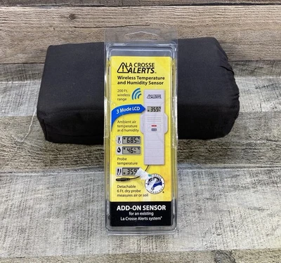 La Crosse Technology Wireless Outdoor Temperature & Humidity Sensor Add On New!! - Image 1 of 4