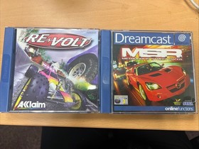 Dreamcast Games X2 - Includes Revolt & MSR Metropolis Street Racer