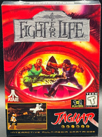 Fight for Life Atari Jaguar 64 BIT Factory Sealed New Authentic Telegames