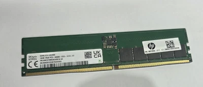 HP SK Hynix 16GB DDR5 ECC UDIMM M81664-511 Memory RAM  for Z2 G9 Workstation - Image 1 of 4