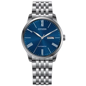 Citizen klassische blaue Zifferblatt Herrenuhr - NH8350-59L - Bild 1 von 1