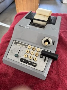 Vintage Olivetti Summa Prima 20 Manual Adding Machine Pre-decimal Restoration Rq - Bild 1 von 10