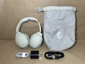 SkullCandy Crusher Evo S6EVW Chill Gray USB C w/ Bag and Cables | Tested - Photo 1 sur 12