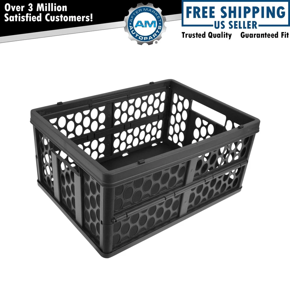 OEM 20384000 Collapsible Storage Bin Crate Basket Cargo Mount for Mercedes Benz - Image 1 of 4
