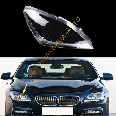 Right Side Headlight Clear Lens Cover + Sealant For BMW 6-Series M6 2012-2015 - Изображение 1 из 4